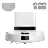 Roborock - Q10 VF+ Robot Vacuum & Mop with 10,000 Pa Suction,VibraRise 2.0 Mopping System,Self-Empty Dock & Dual Anti-Tangle Design - White - Front_Zoom