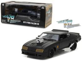 1973 Ford Falcon XB "Last of the V8 Interceptors" (1979) Movie 1/24 Diecast Model Car by Greenlight - Black