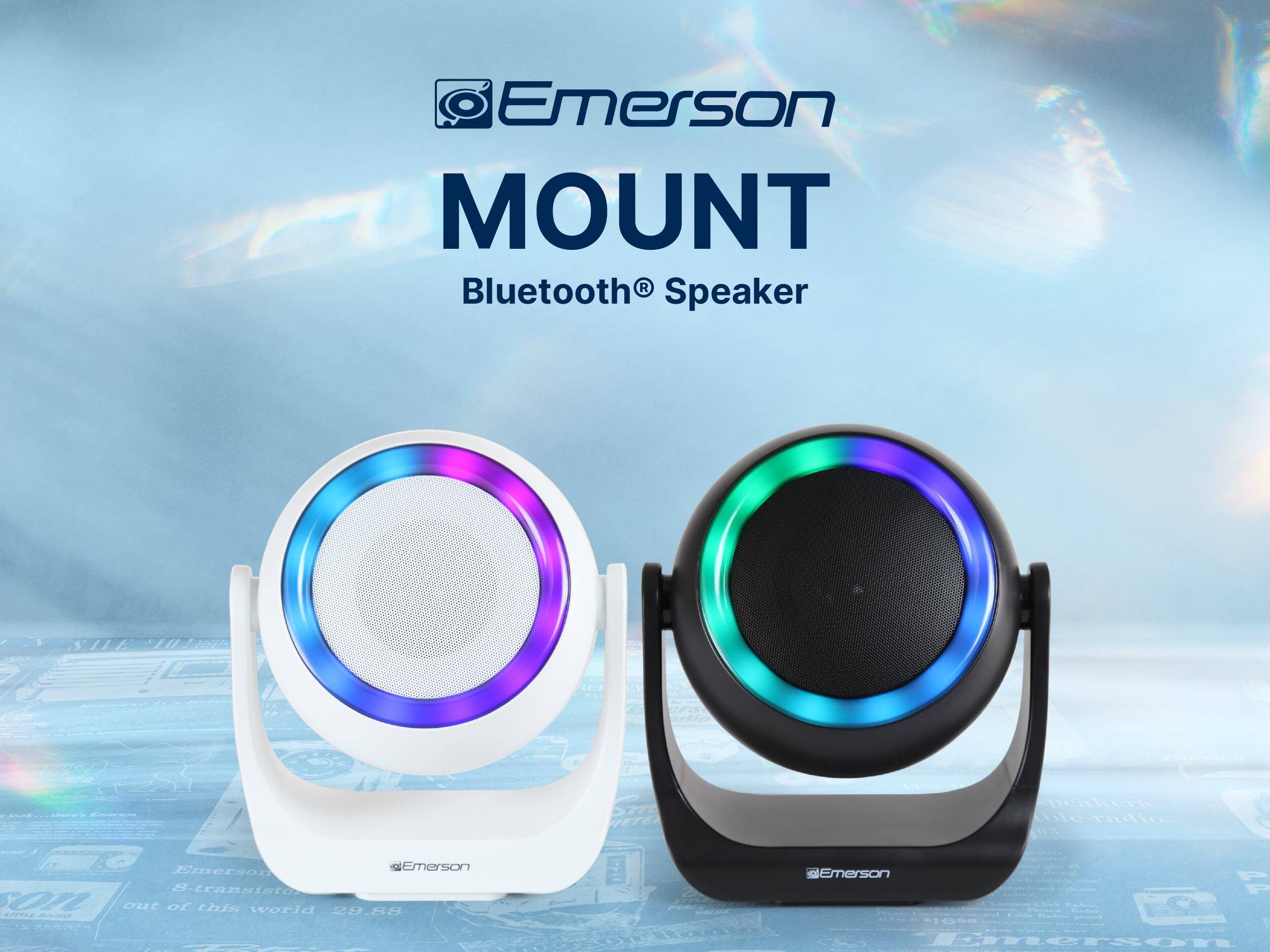 Emerson MOUNT Bluetooth® Speaker

Emerson 9-transistor

out of this world

$29.88