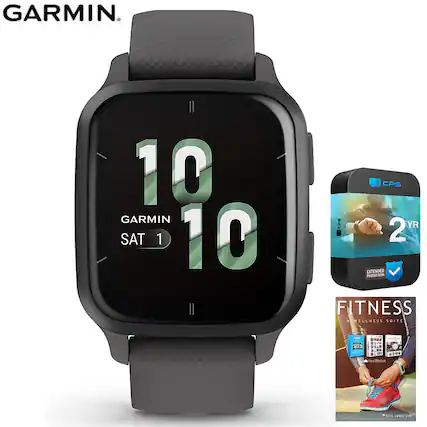 GARMIN
10 10
GARMIN SAT 1
CPS
2 YR EXTENDED PROTECTION
FITNESS WELLNESS SUITE
TECH SMART