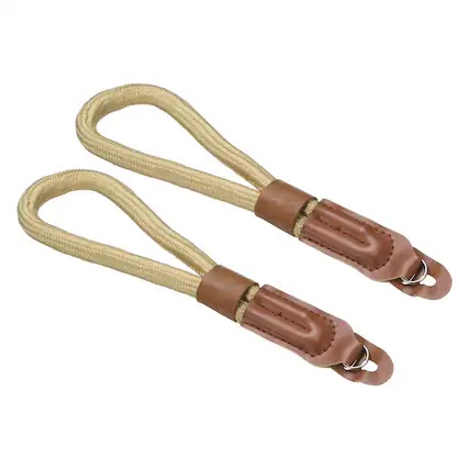 Front. Unique Bargains - 2pcs Camera Wrist Strap, Hand Strap Safety Wristlet Lanyards String for DSLR SLR Digital Camera - Brown.