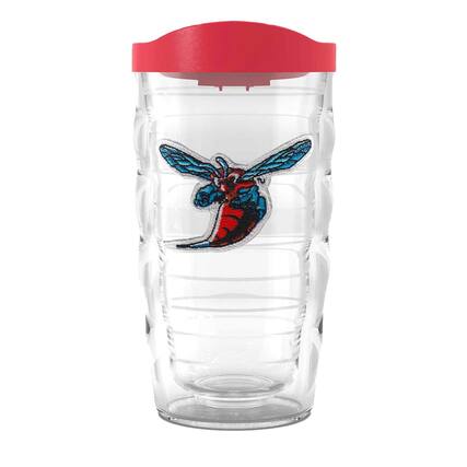 Front. Tervis - Delaware State Hornets 10oz. Emblem Wavy Tumbler - Multicolor.