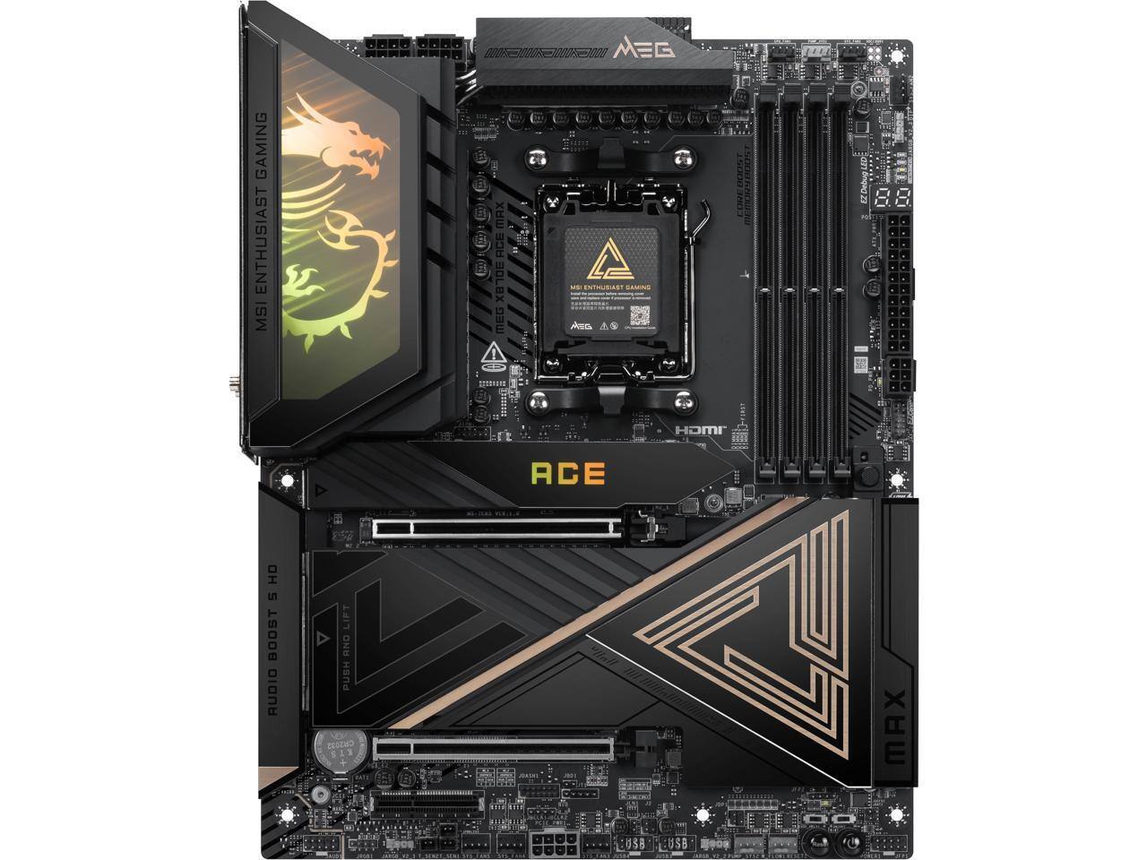 MSI Enthusiast Gaming  
MSI MAX ACE XBE  
MSI Enthusiast Gaming  
ACE  
AUDIO BOOST 5 HD  
PUSH AND LIFT