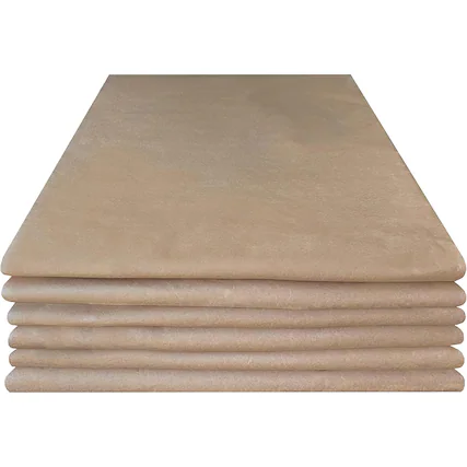 Front. uBoxes - uBoxes 5-Pack Furniture Paper Pads, Floor Protectors for Moving & Packing, Brown.