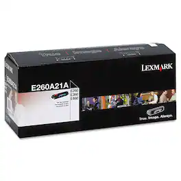 Lexmark - E260A21A 3,500 Page-Yield Toner - Black