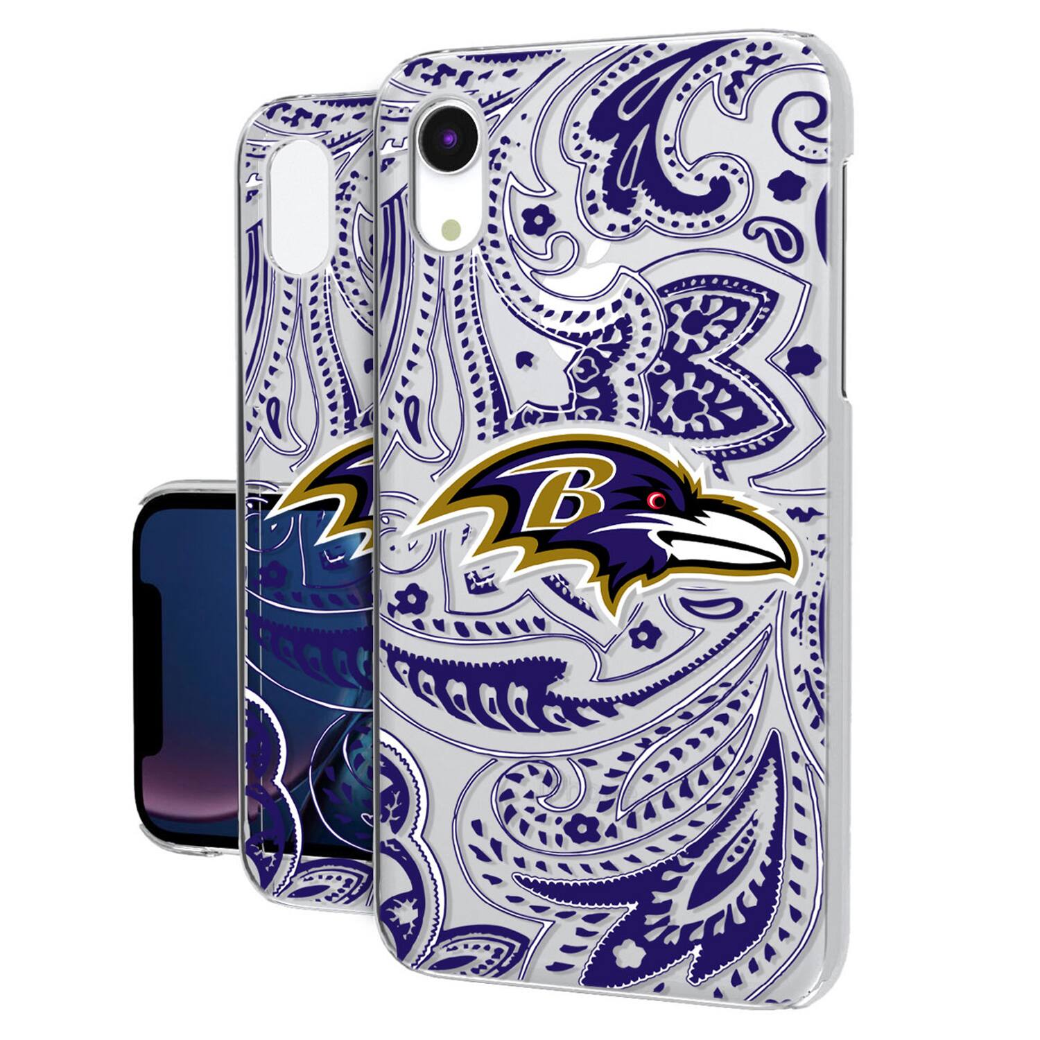 Keyscaper - NFL - Baltimore Ravens iPhone Clear Paisley Design Case - 14 Pro Max - Multicolor price history on PriceWatchPro