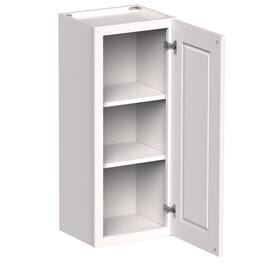 Boyel Living - 15-in W x 36-in H x 12-in D Shaker RTA Kitchen Wall Cabinet with Soft-Close - White Shaker