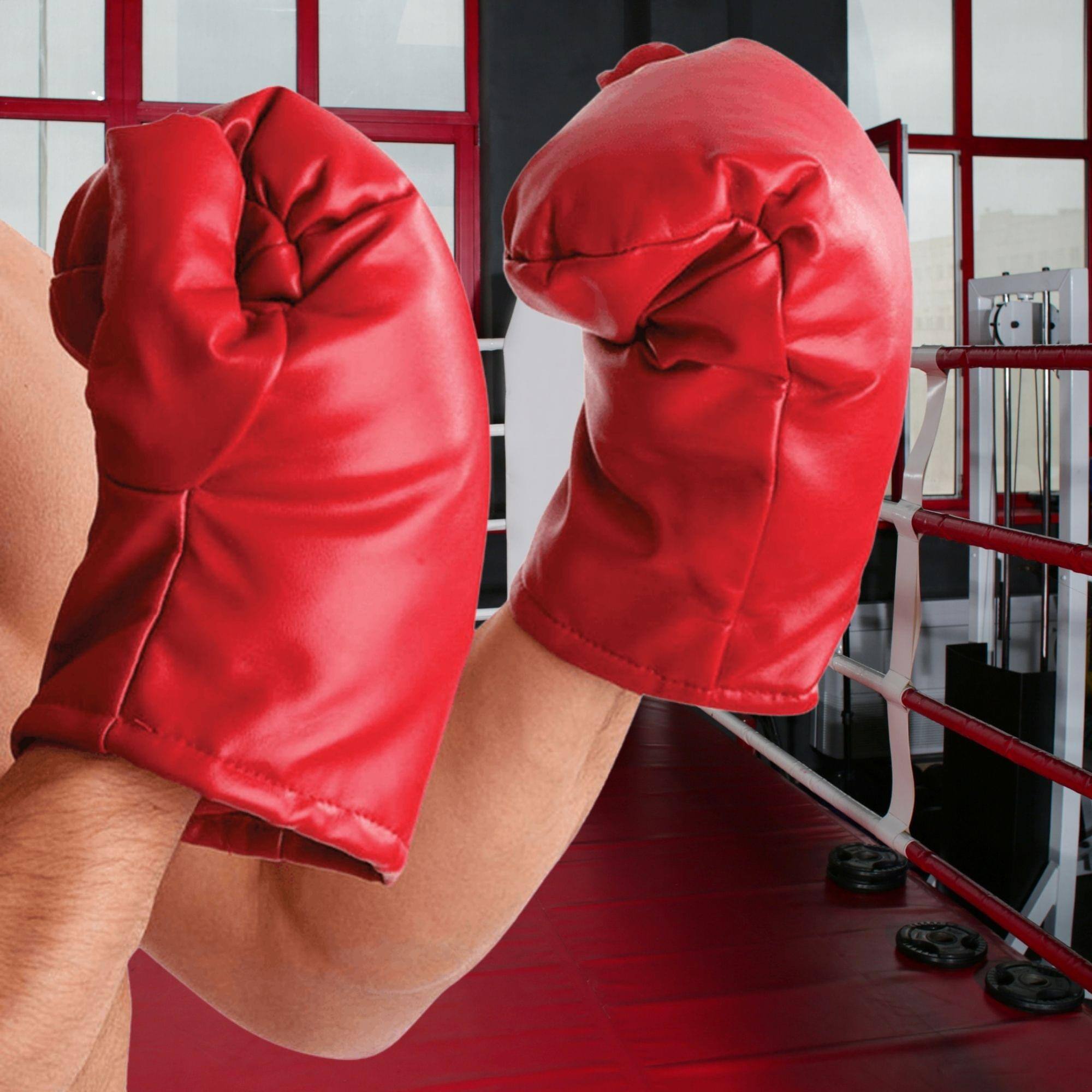Alt View 1. Orion Costumes - Boxing Gloves Costume Accessory - Red.