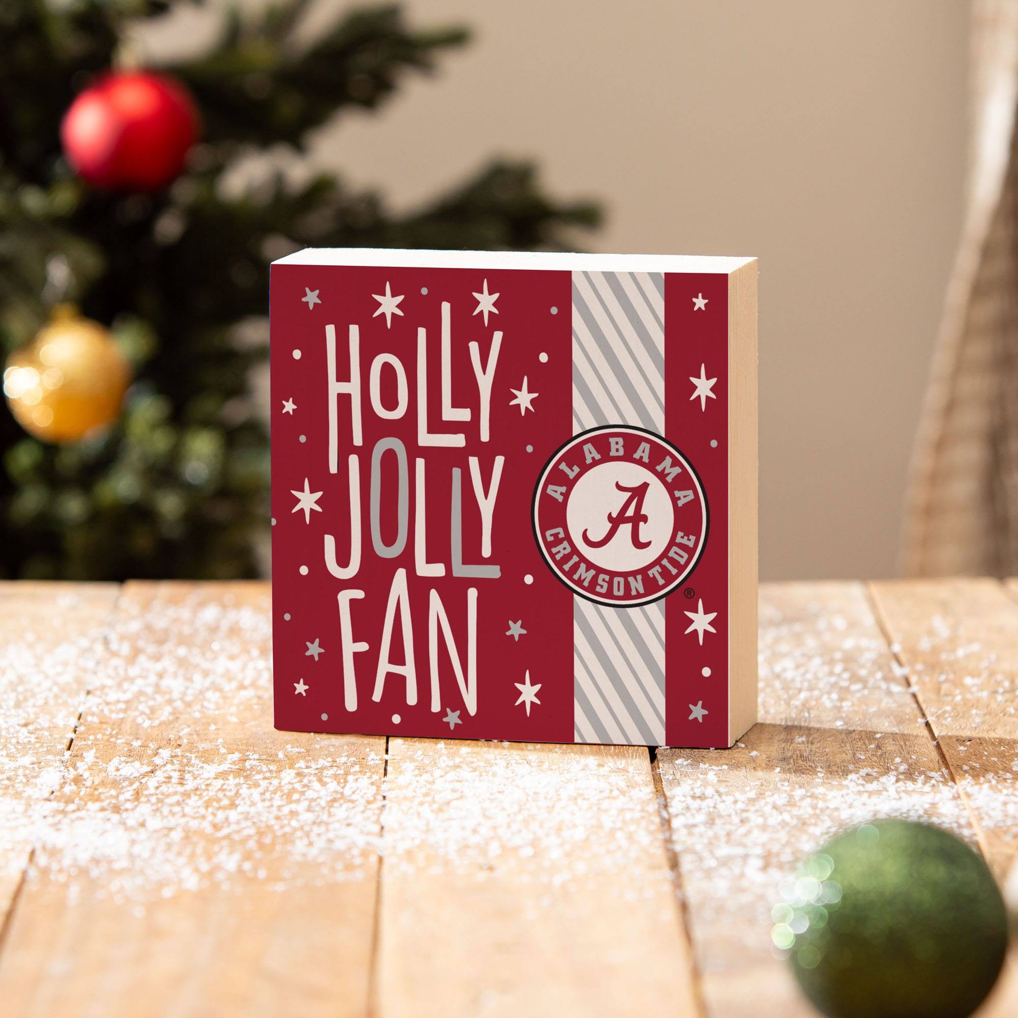 Holly Jolly Fan  
Alabama Crimson Tide