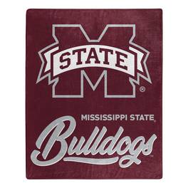 Northwest - Mississippi State Bulldogs 50" x 60" Signature Raschel Plush Throw Blanket - Multicolor