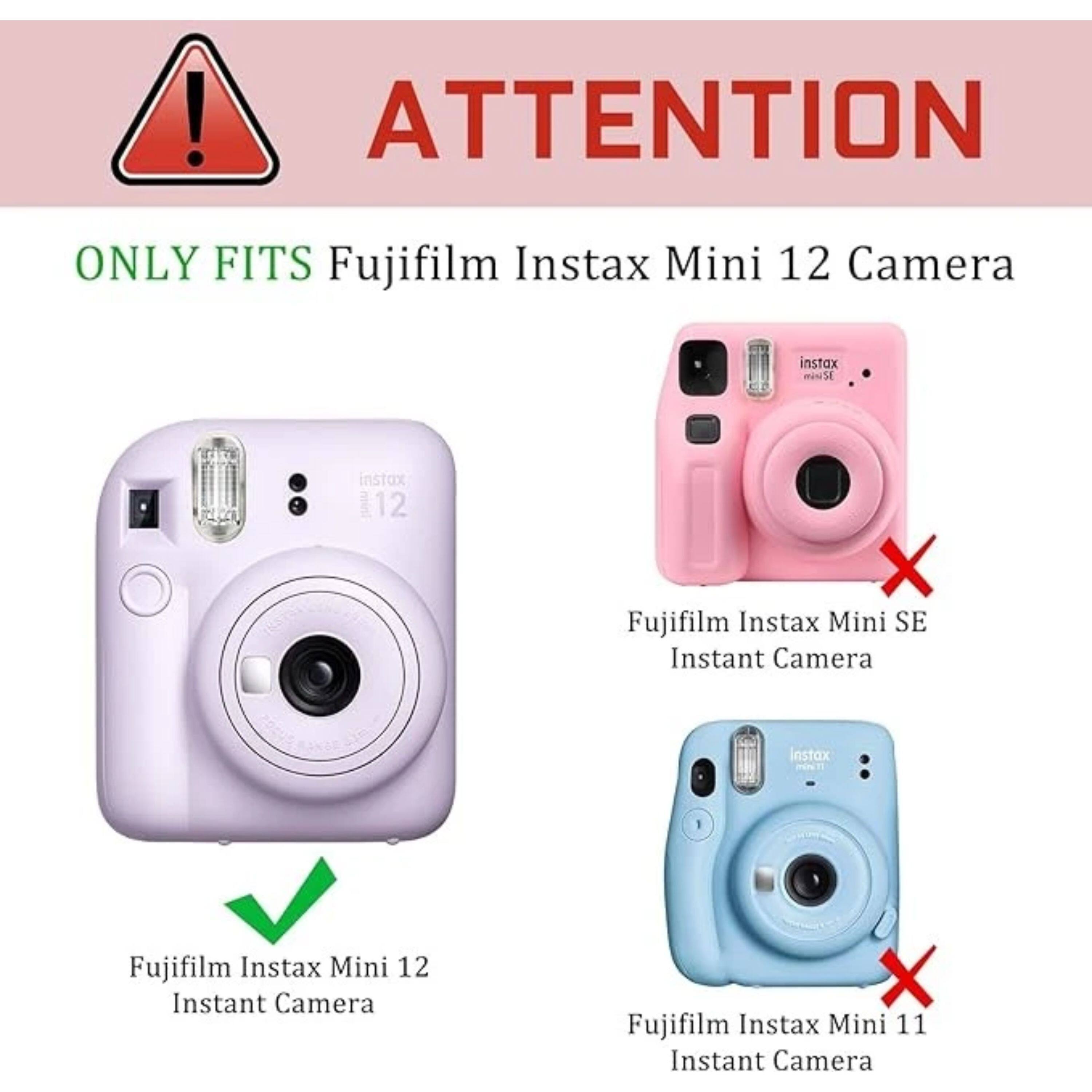 ! ATTENTION ONLY FITS Fujifilm Instax Mini 12 Camera instax NS SI instax 12 X Fujifilm Instax Mini SE Instant Camera instax Fujifilm Instax Mini 12 Instant Camera X Fujifilm Instax Mini 11 Instant Camera