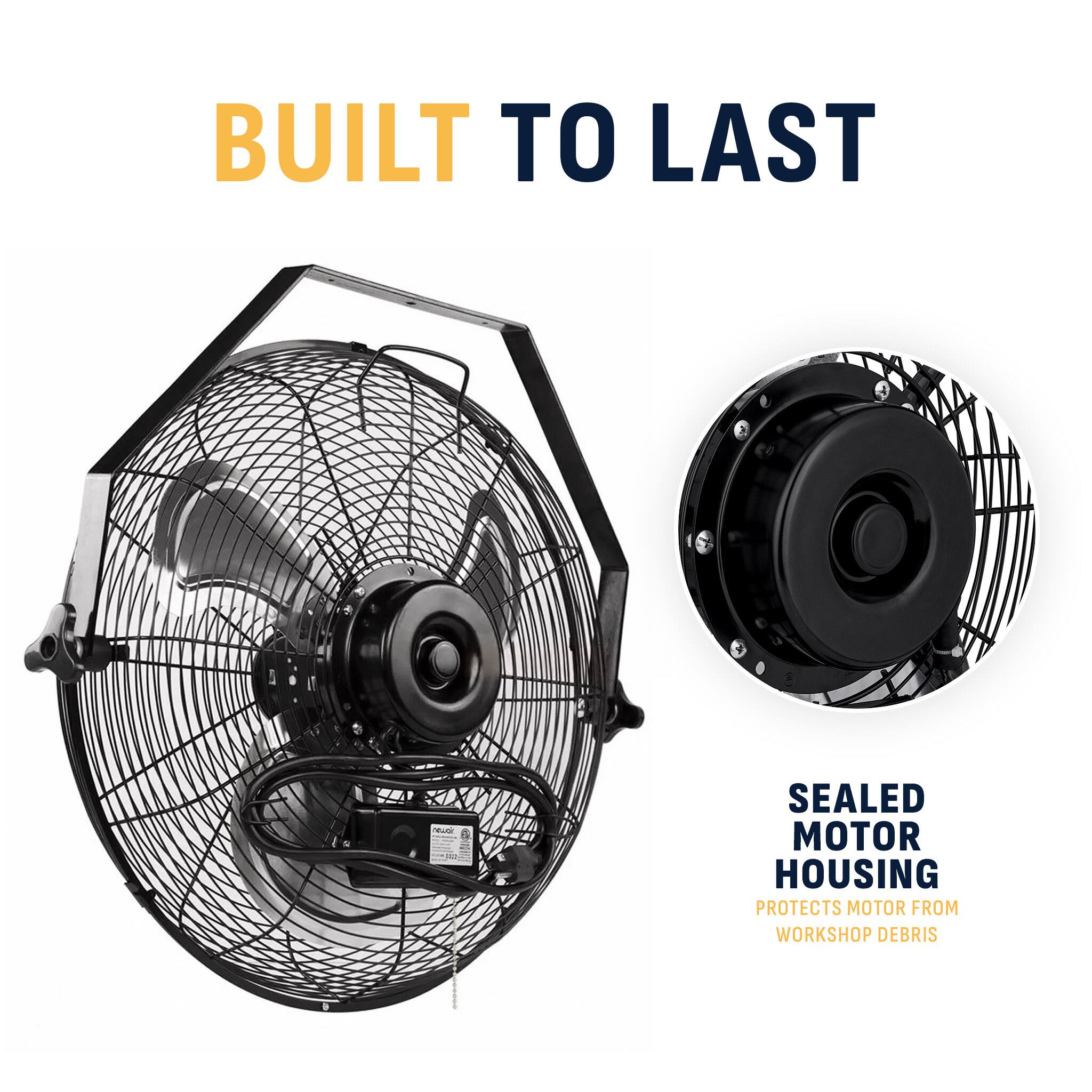 BUILT TO LAST

SEALED MOTOR HOUSING PROTECTS MOTOR FROM WORKSHOP DEBRIS