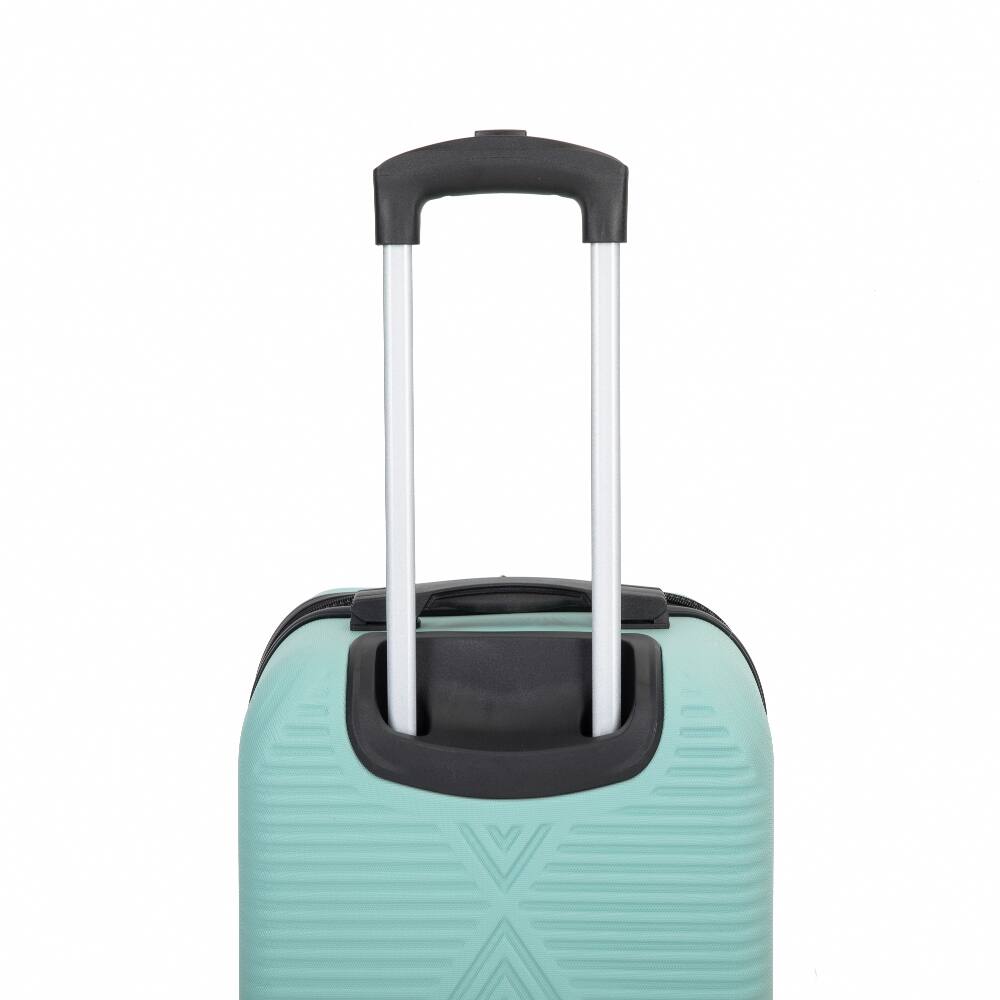 Alt View 7. Ropilly - Ropilly 4 Piece Luggage Set Light Blue Hard Shell Suitcase with 14 Inch Makeup Box - Light Blue.