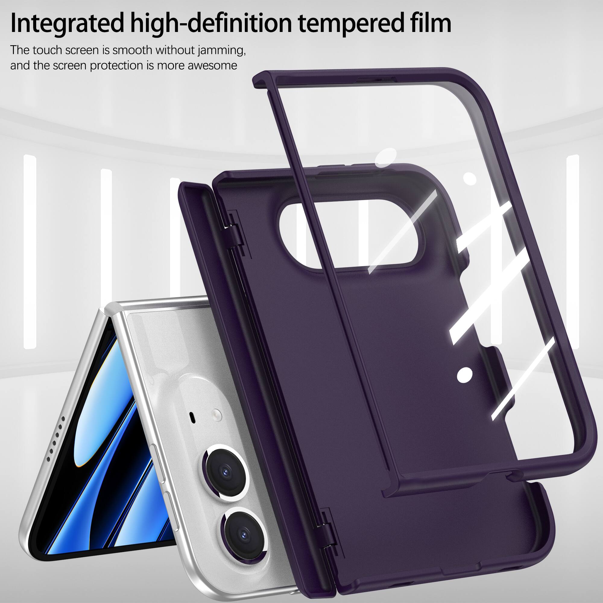 Integrated high-definition tempered film

The touch screen is smooth without jamming, and the screen protection is more awesome
