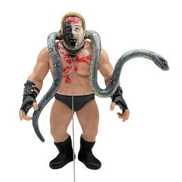 Zombie Sailor's Toys - Wrestling's Heels and Faces Retro Action Figure | Kevin Sullivan With Snake - Multi-Colored