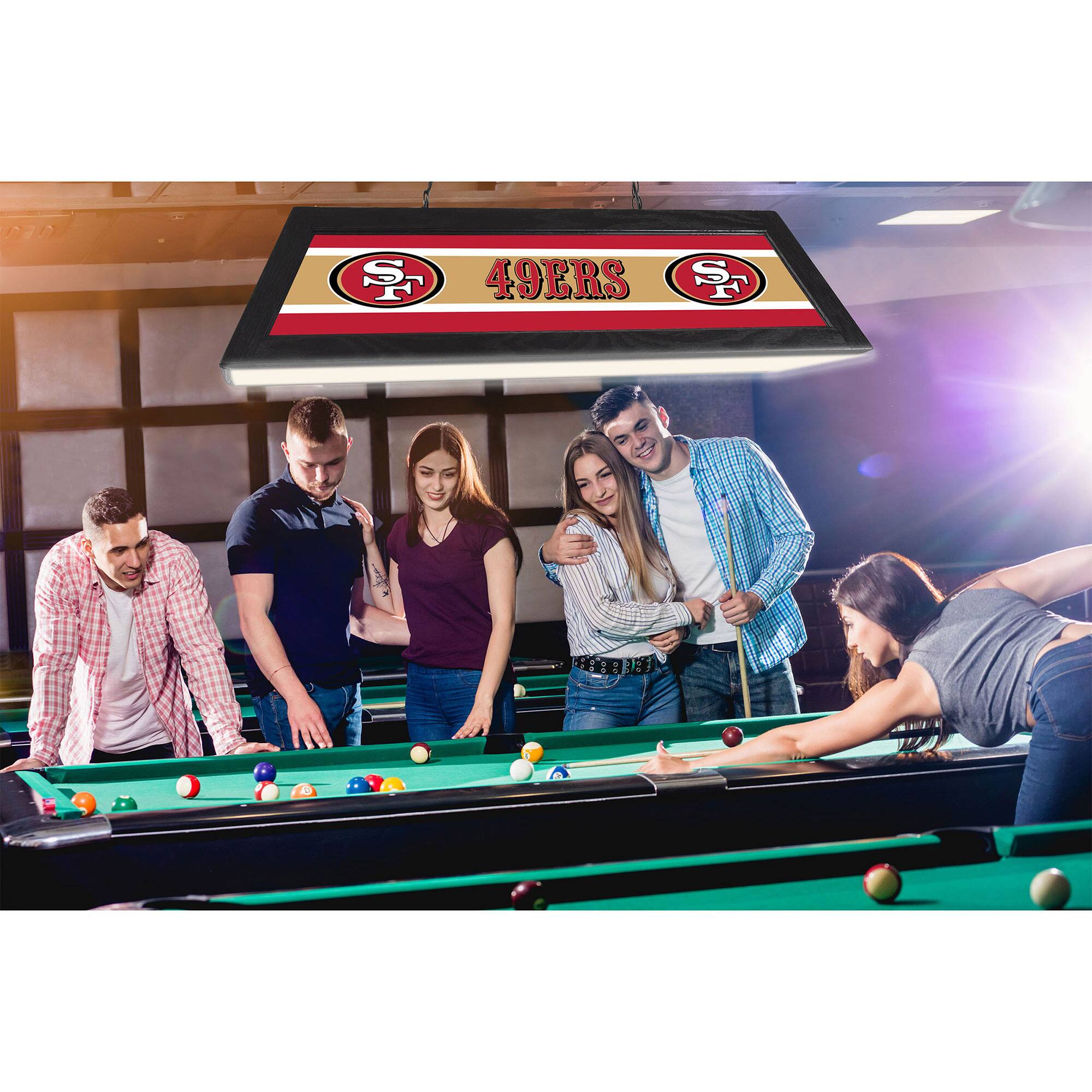 Alt View 2. Imperial - San Francisco 49ers 42'' Billiard Lamp - Multicolor.