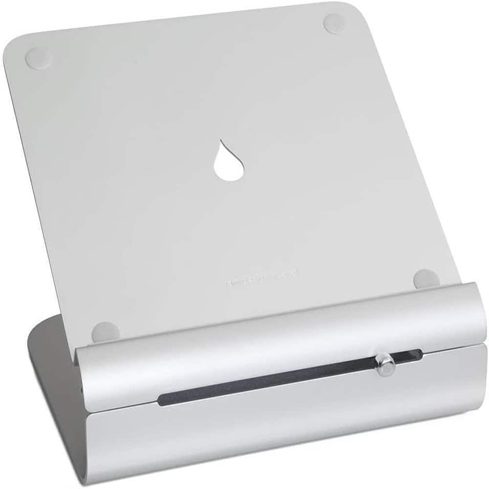 ACJPR - Adjustable Laptop Stand, iLevel2 Ergonomic Aluminum Riser - Silver