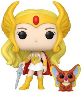 Funko - POP & Buddy: She-Ra- She-Ra with Kowl, 40th Anniversary - Collectibles - Multicolor