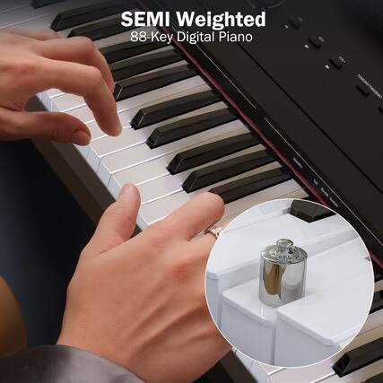 SEMI Weighted
88-Key Digital Piano