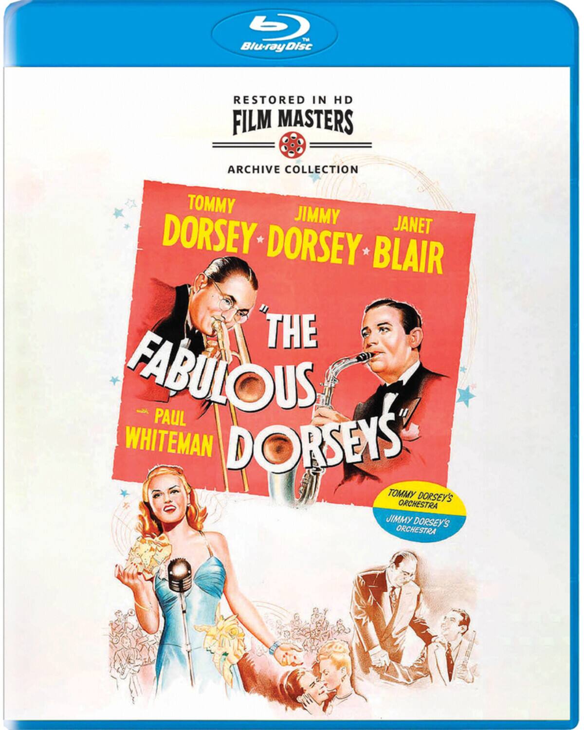 Front. The Fabulous Dorseys   - BLU-RAY.