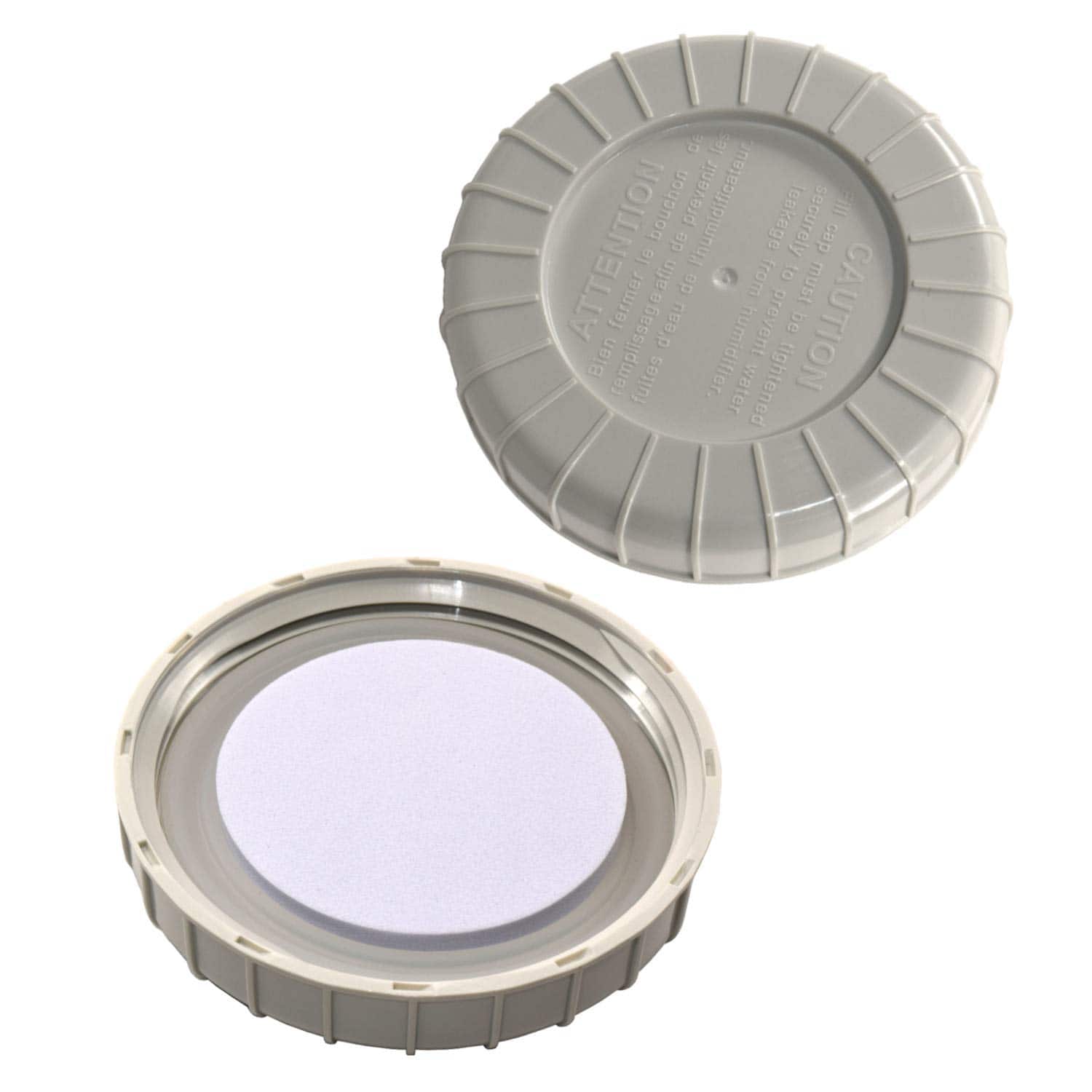 HQRP - Humidifier Water Bottle Fill Caps 2-Pack for MoistAir MA1200 MA1201 and Kenmore 758 Series