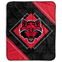 Pegasus - Arkansas State Red Wolves 50" x 60" Diamond Logo Fleece Blanket - Multicolor
