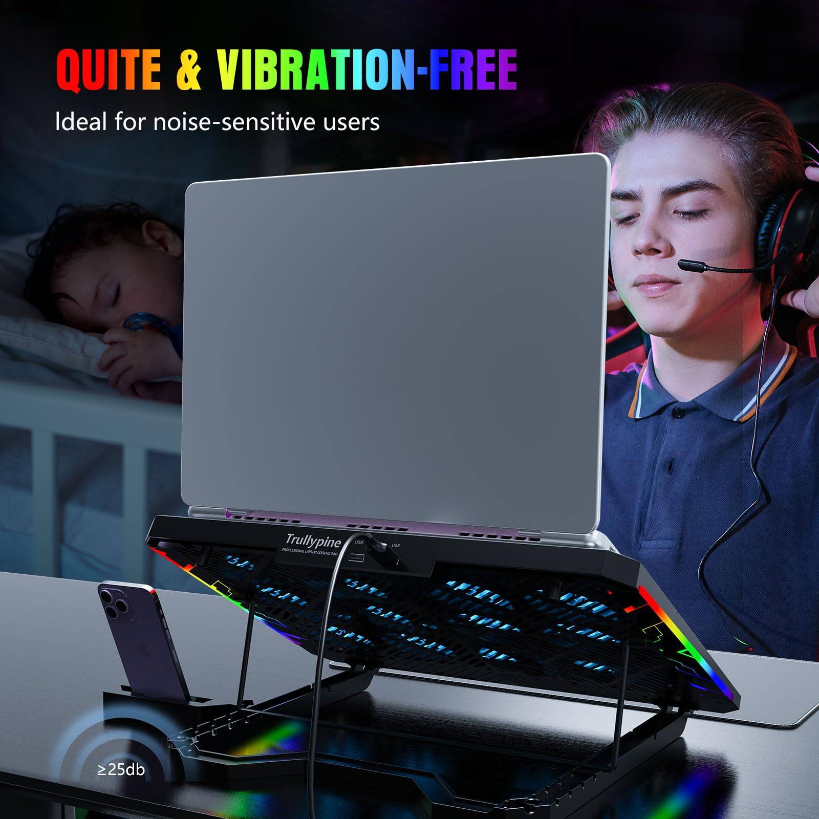QUIET & VIBRATION-FREE  
Ideal for noise-sensitive users  

Trullypine  
≥25db