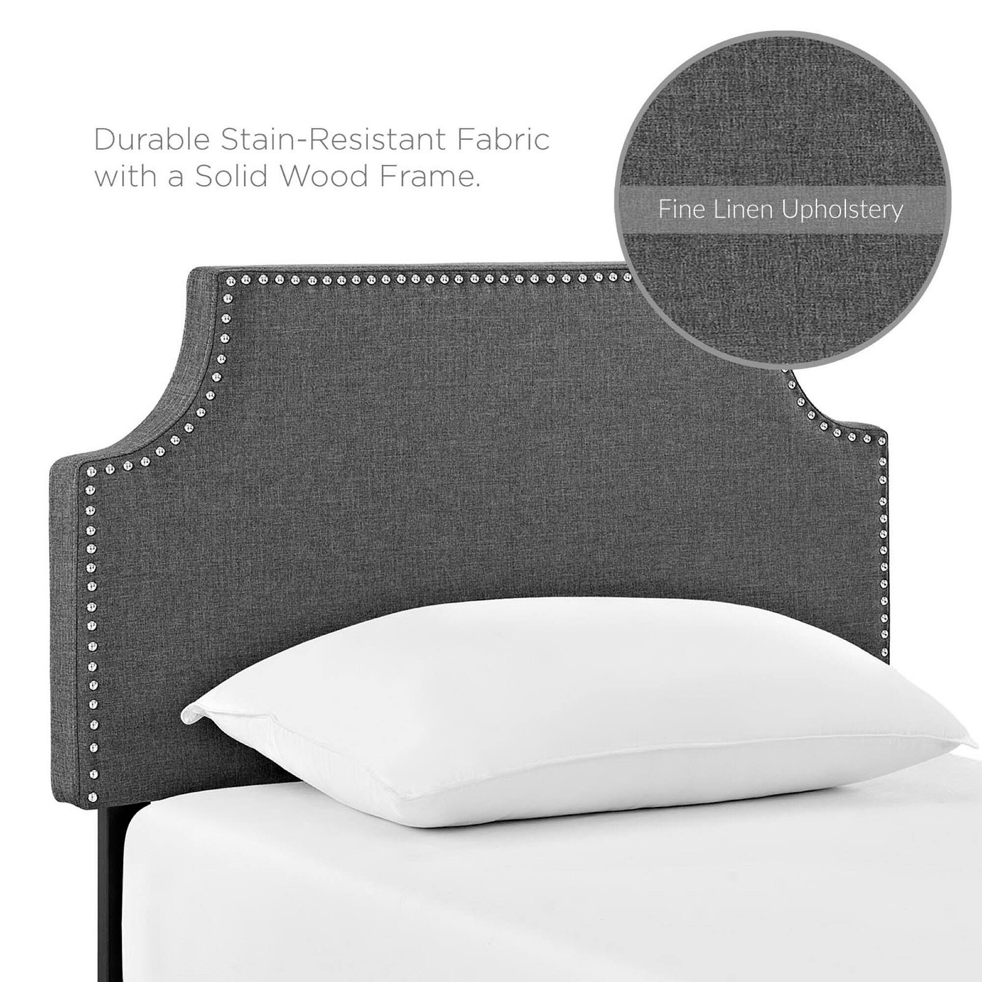Durable Stain-Resistant Fabric with a Solid Wood Frame.  
Fine Linen Upholstery