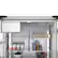 Alt View 3. Bosch - 500 Series 21 Cu. Ft. Bottom-Freezer French Door Counter-Depth Smart Refrigerator with External Water and Ice - Black Stainless Steel.