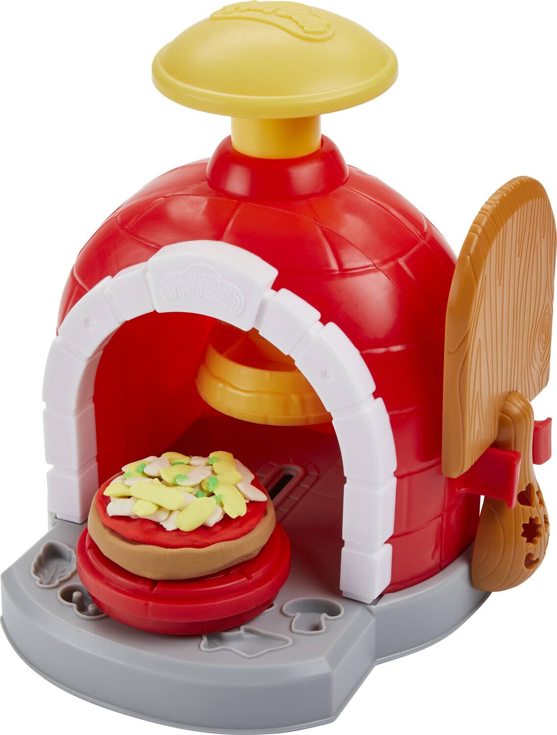 Alt View 3. Hasbro - Hasbro Collectibles - Play-Doh Kitchen Creations Pizza Oven Playset   - Collectibles - Multicolor.