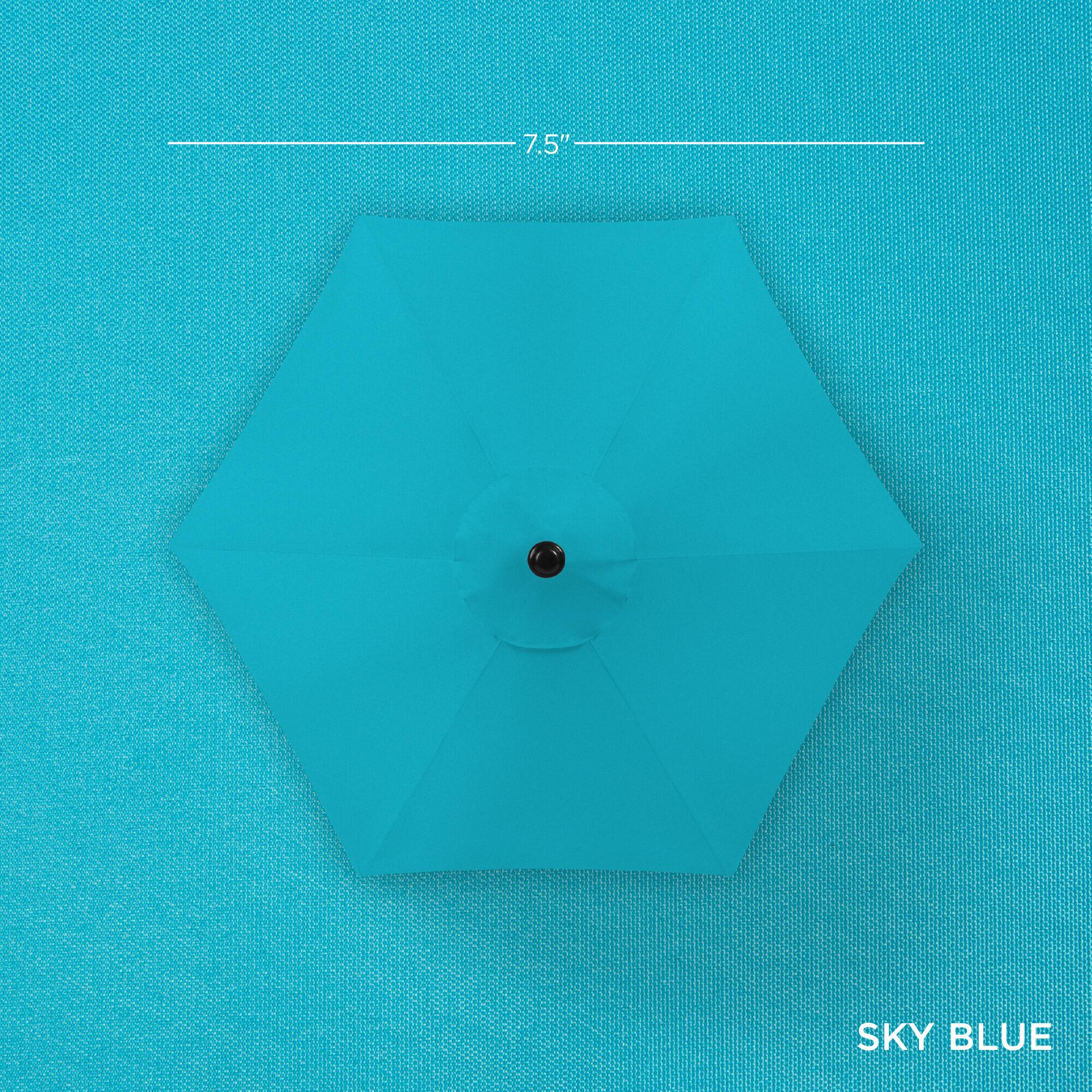 7.5" SKY BLUE