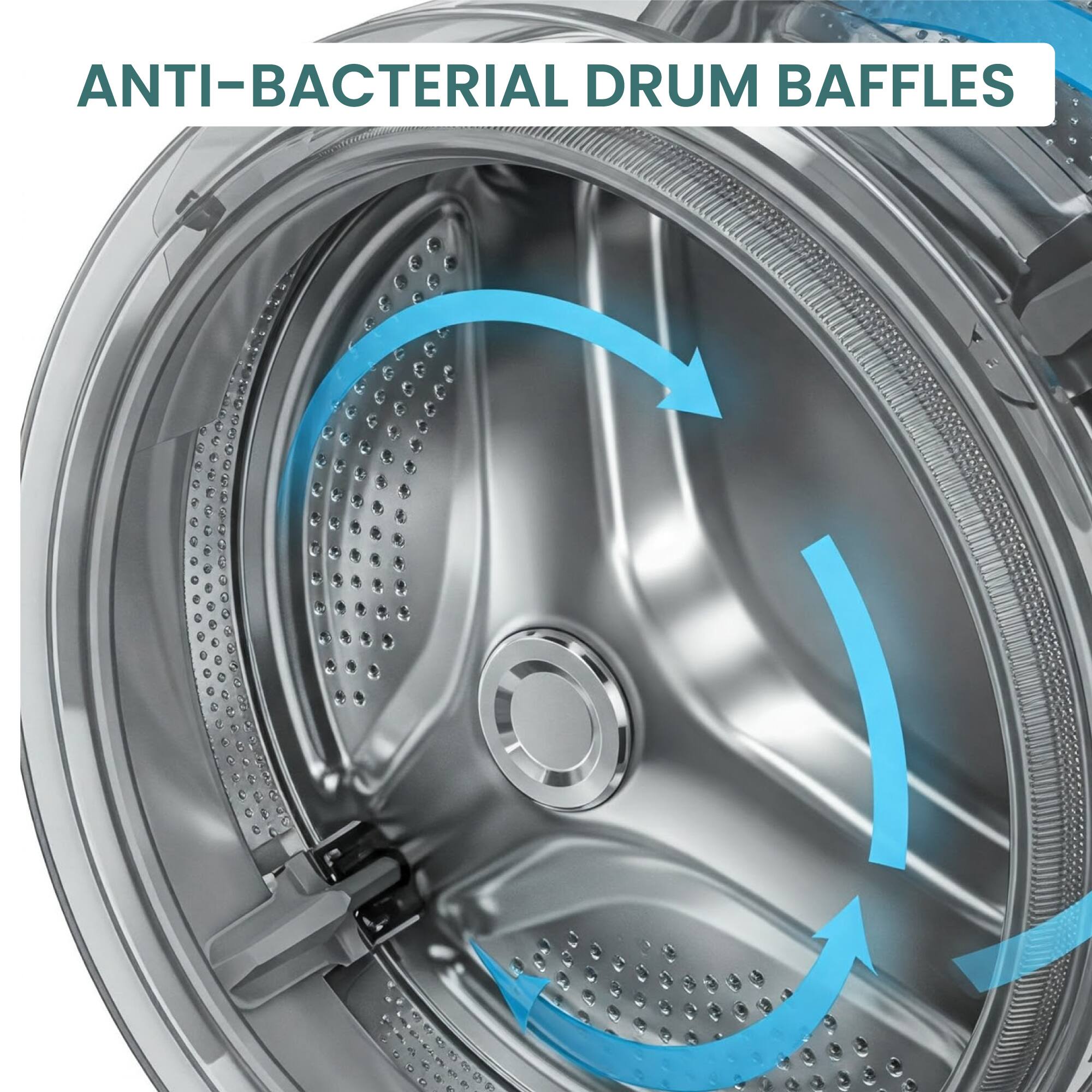 ANTI-BACTERIAL DRUM BAFFLES