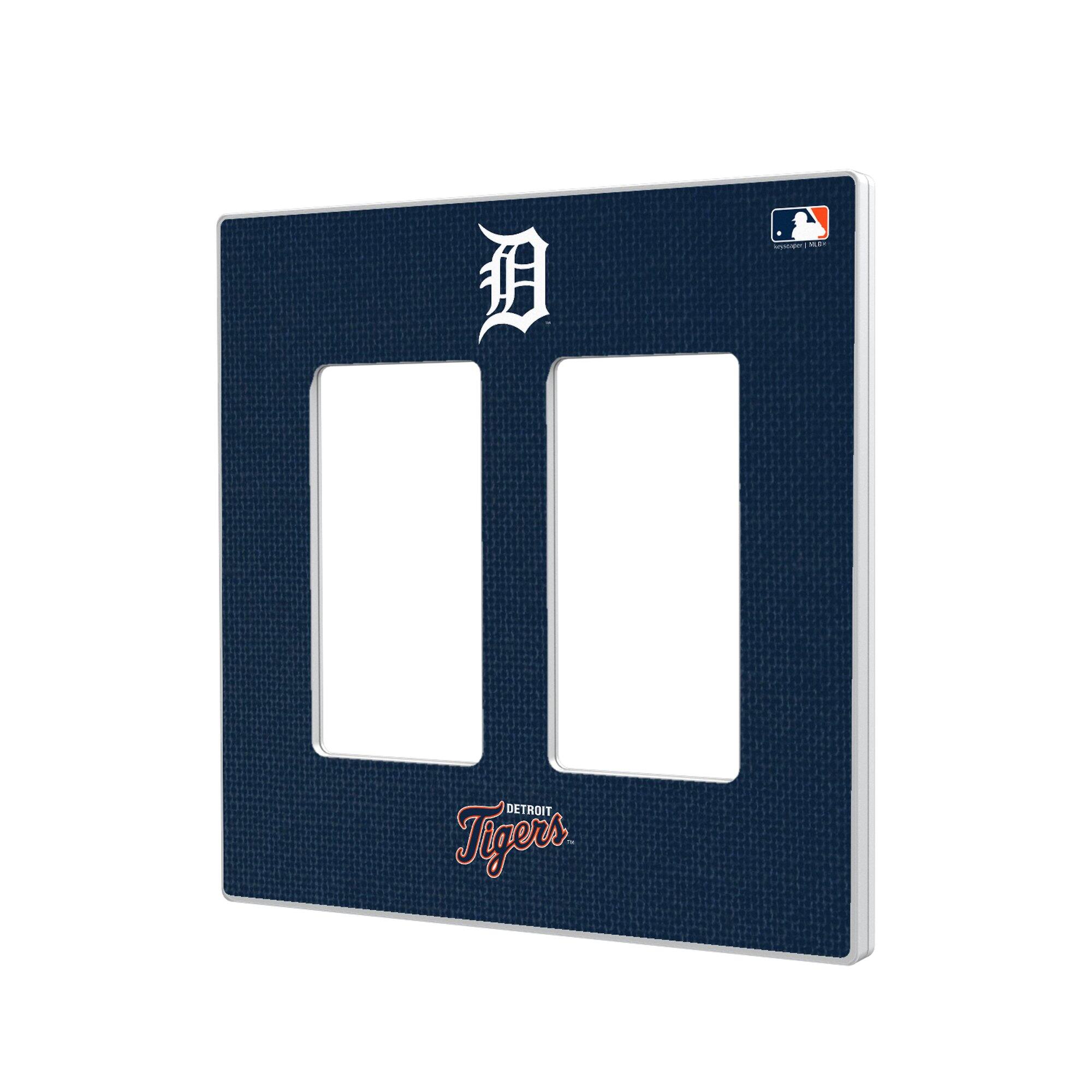 Keyscaper - Detroit Tigers Solid Double Rocker Light Switch Plate - Multicolor price history on PriceWatchPro