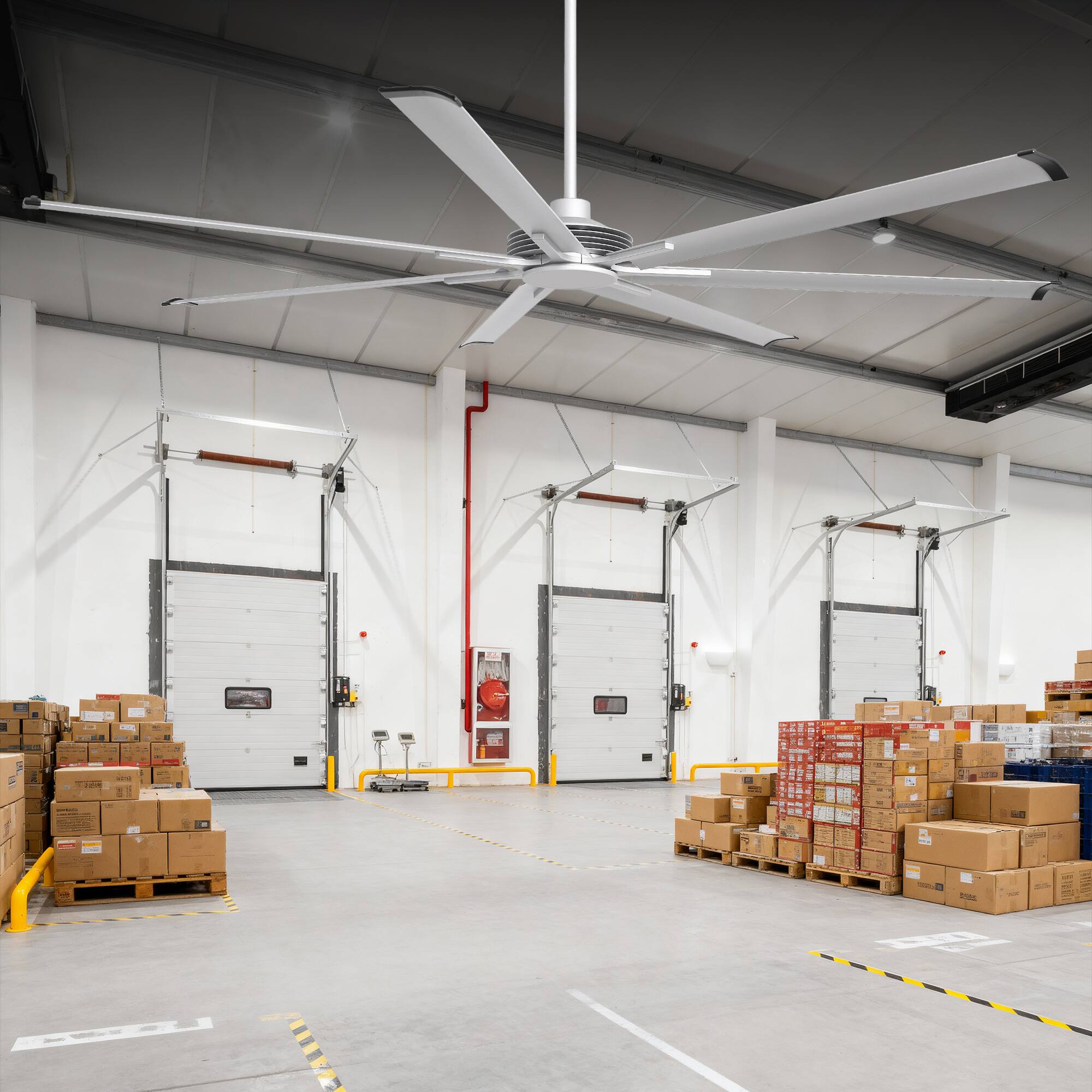 The text in the image appears to be a mix of symbols and characters that are not clearly legible. However, based on the context of the image, which shows a warehouse setting, here is a plausible correction and grouping of the text:

1. - ada - 
2. ee I I ! I - - : - I - LdA S - | |

This seems to be a mix of random characters and might not form coherent words or phrases. If there is specific text you are referring to, please provide more details or a clearer image.