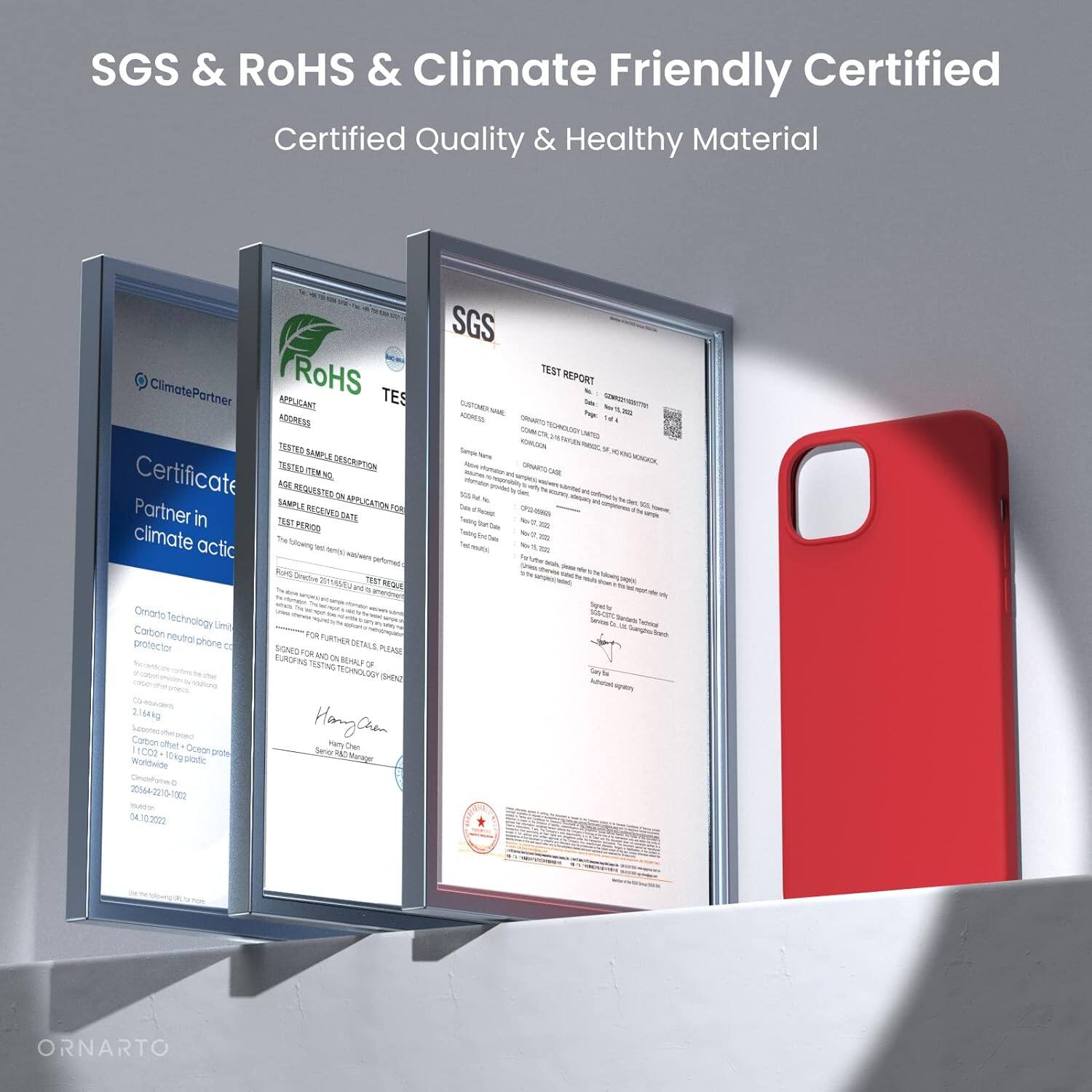 SGS & ROHS & Climate Friendly Certified
Certified Quality & Healthy Material
ClimatePartner
RoHS TES APELIGANT RSREND T  TESTEO DESCRIPTION Certificate  N NSE REQUESTED 2 sn SAMPLE CATON 10e Partner in TW ERPERICD RECETER climate actic t towing - serturad hes H MEU i TRAT  a Omarto Technology Uni Carbon neutro 1 PURTHER protector shore O soNS CRTALE PUTAM doe s SURON M iN EEH TESTING  TECHNOLOGY SHEZ 2104kg Sesore Cartion Hanglin Fm I tthal Oceon Ce 1002 Jew INT 10wg protic Meae Mundairie 204221512 - 04.10.3007 SGS TEST REPORT SPSE - - SUE - T - 14 - an - nana - Saton - -R muens -s - ard - Ss - - T T -o - spre ORNARTO