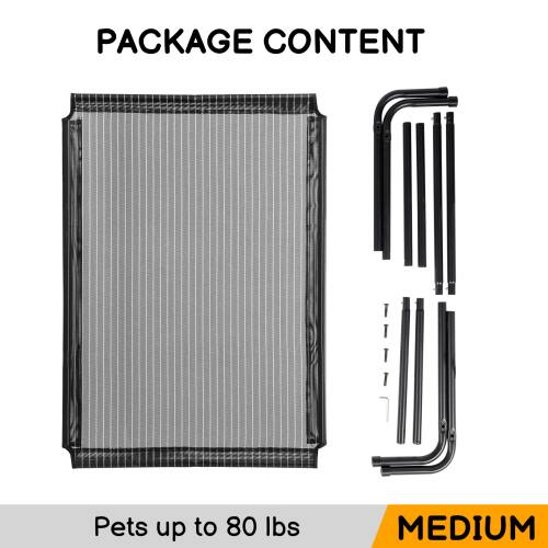 PACKAGE CONTENT

Pets up to 80 lbs

MEDIUM