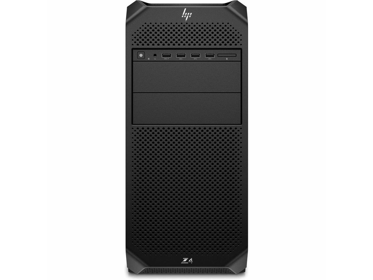 Alt View 5. HP - HP Z4 G5 Workstation - Xeon w3-2535, 32 GB, 1 TB SSD, Intel W790, RTX A1000 8 GB, Windows 11 Pro - Black.