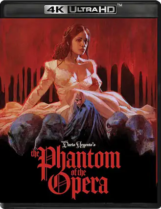 Front. The Phantom of the Opera - 4K Blu-Ray.