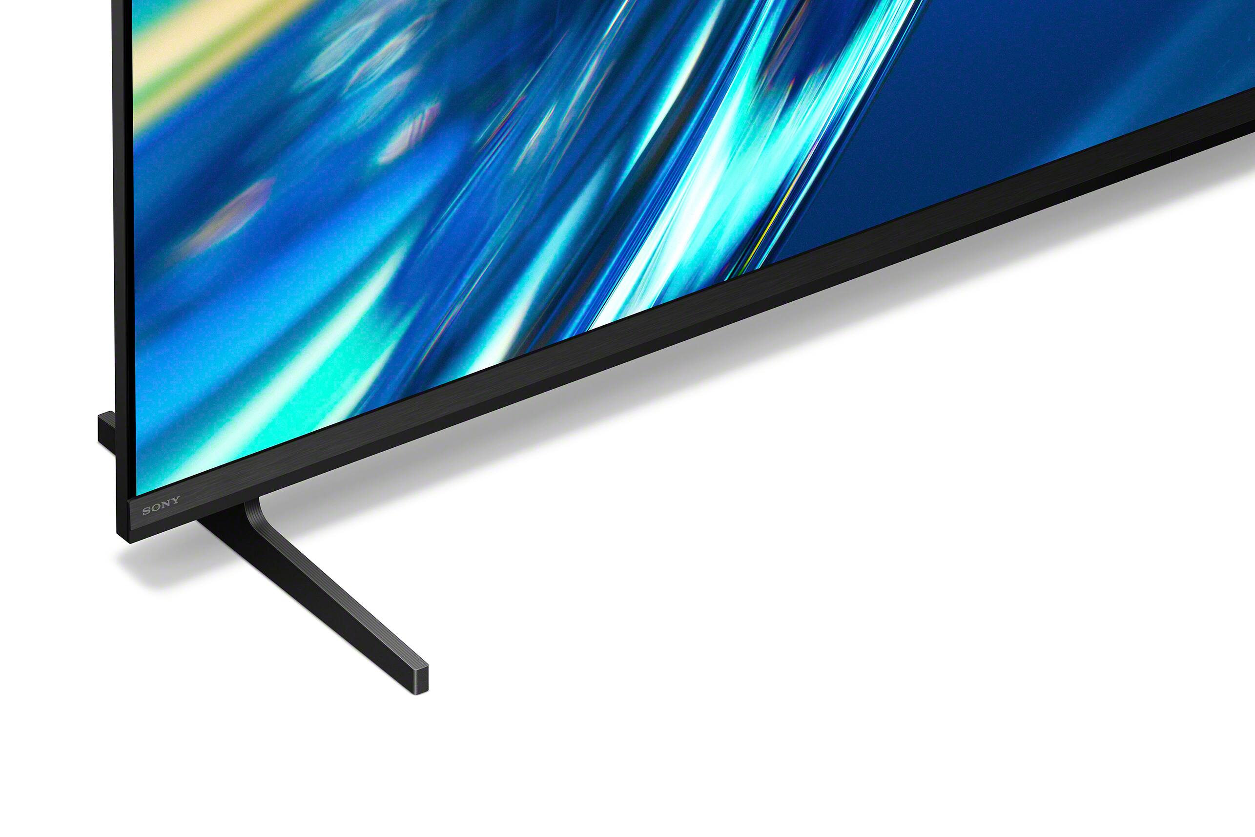 Back. Sony - 55" class BRAVIA 3 II 4K HDR LED Google TV with Gemini (2026) - Black.