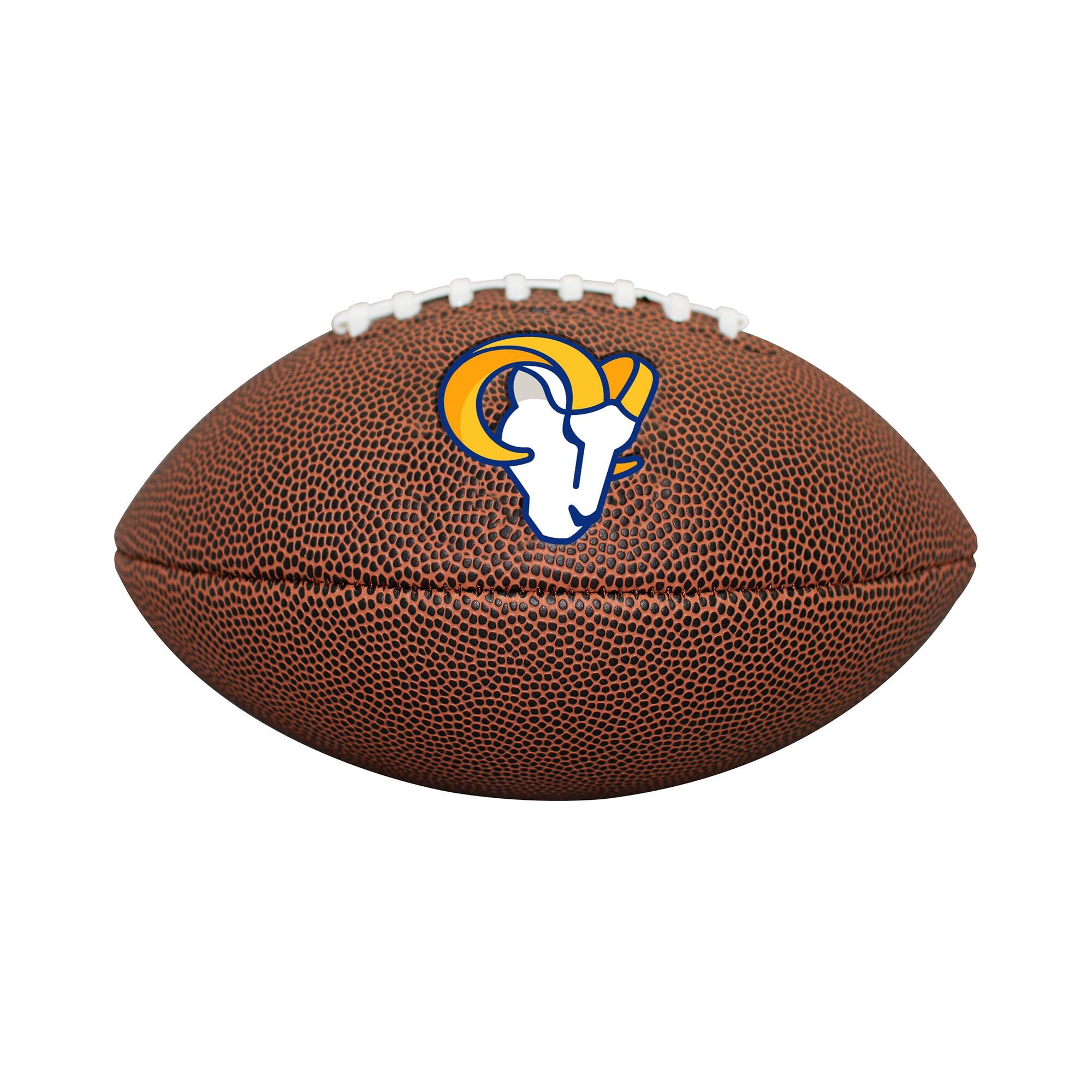 Alt View 1. Logo Brands - Los Angeles Rams Mini Football - Multicolor.
