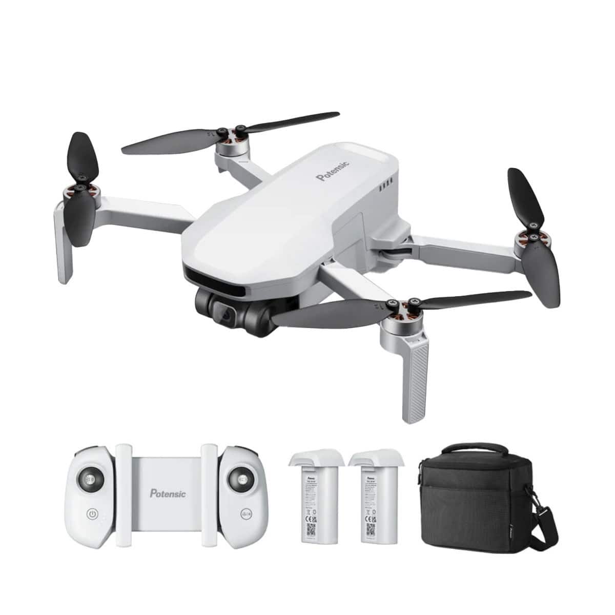 Bundle - Potensic - ATOM SE Foldable GPS Drone Fly More Kit 1 with 4K UHD EIS Camera price history on PriceWatchPro