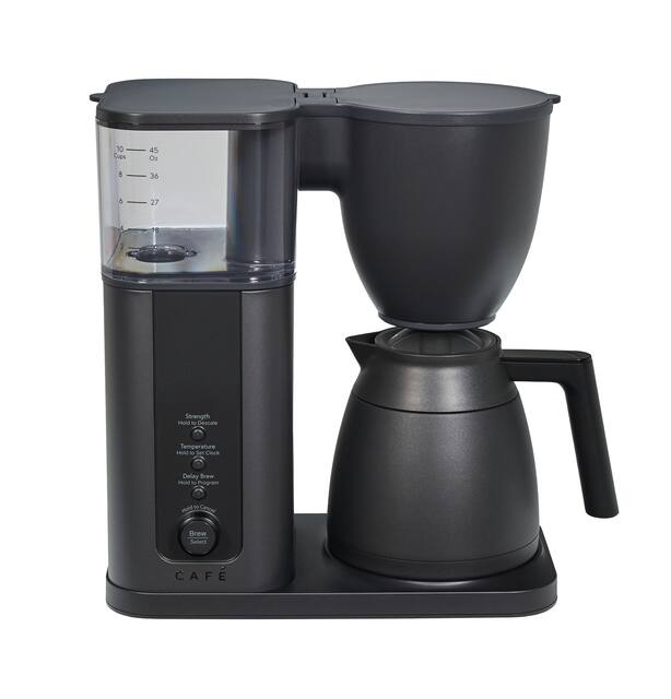 Café - Specialty Smart 10-Cup and Single Serve Coffee Maker with Insulated Thermal Carafe - Matte Black
