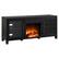 Angle Zoom. Camden&Wells - Quincy Log Fireplace TV Stand for Most TVs up to 65" - Black Grain.