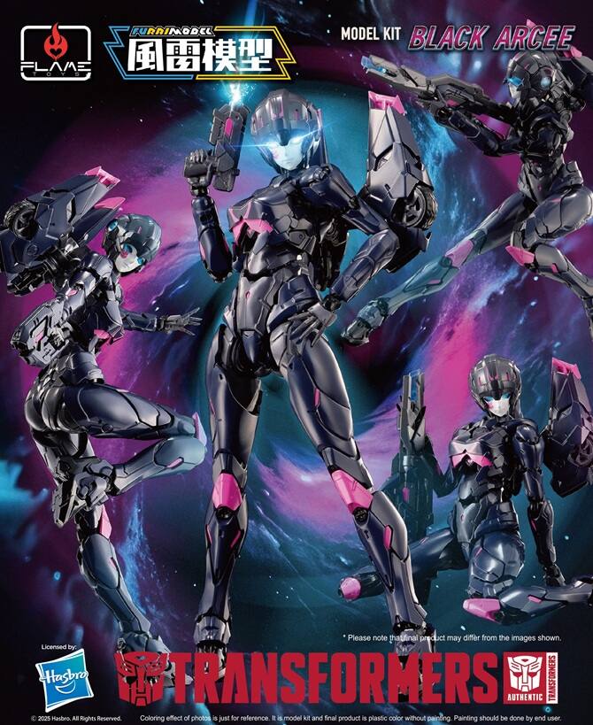 39 Black Arcee | Transformers Furai Model | Flame Toys - Best Buy