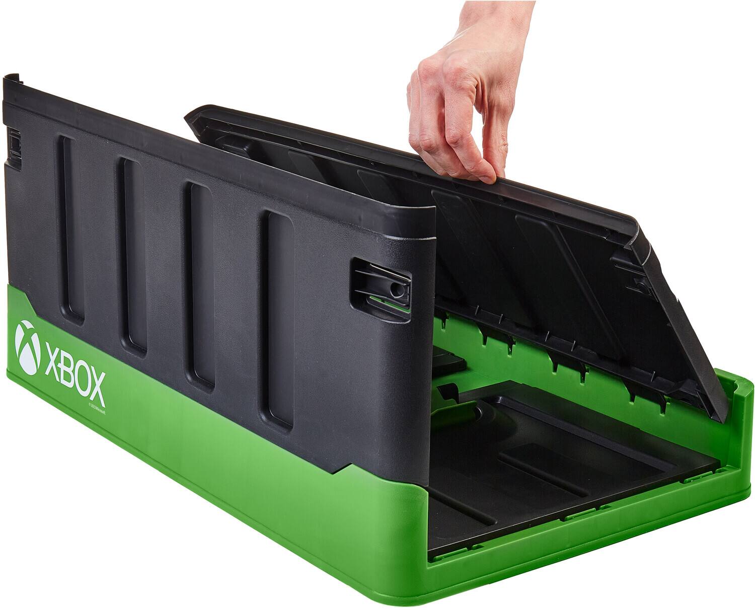 Alt View 3. Numskull - Numskull - Xbox Bedroom Storage Box with Folding Chair   - Collectibles - Multicolor.