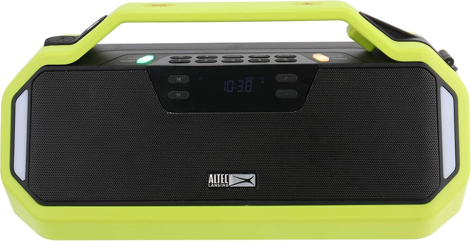 HADIO ALER  
A 88383  
L H Y  
10:38  
ALTEC LANSING