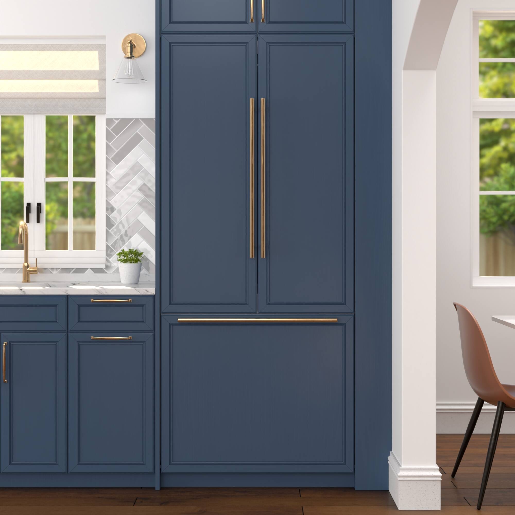 Koolmore 36 In. Panel Ready French Door Refrigerator With Ice