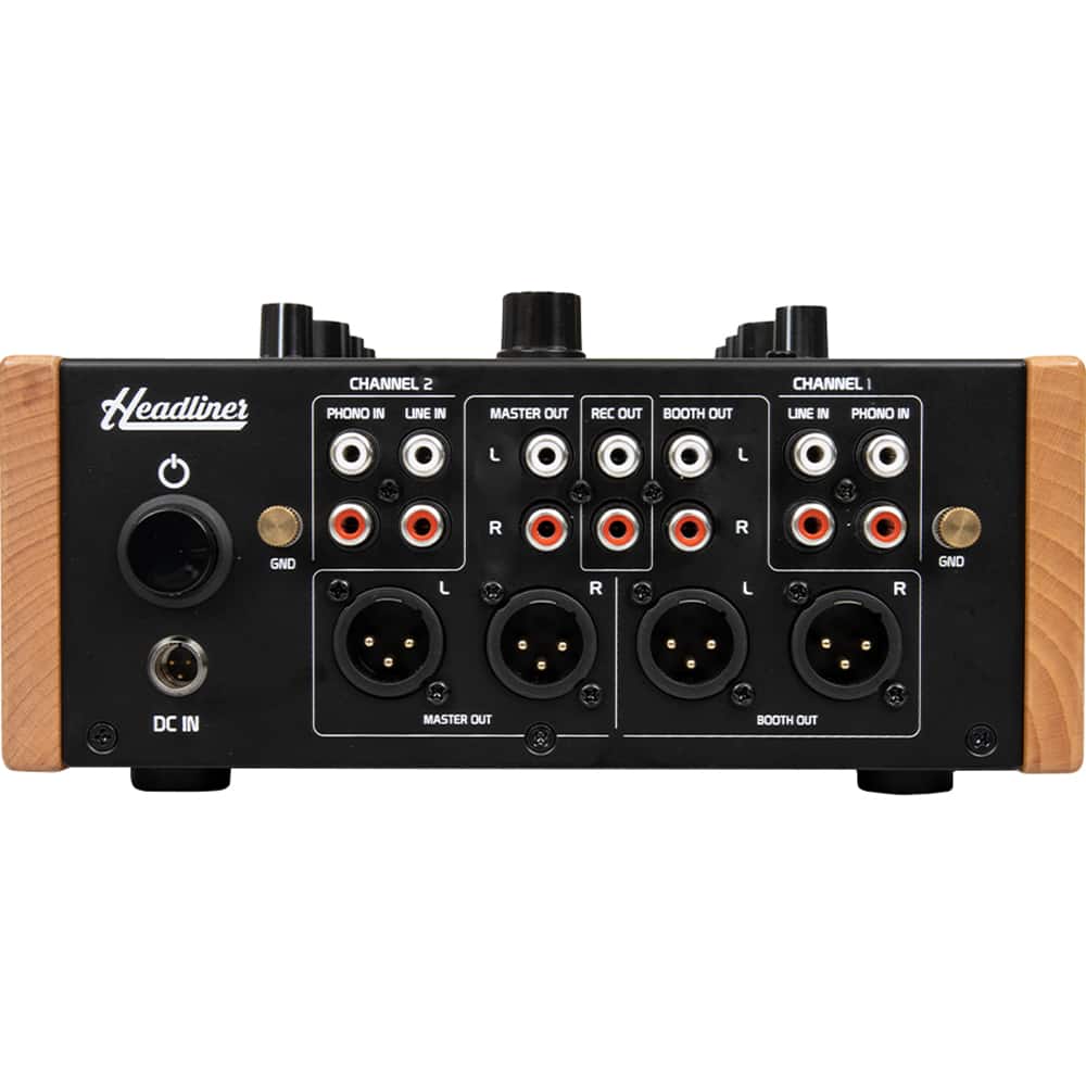 Headliner 2 Channel Rotary DJ Mixer (R2) with 3 Band Isolator EQ