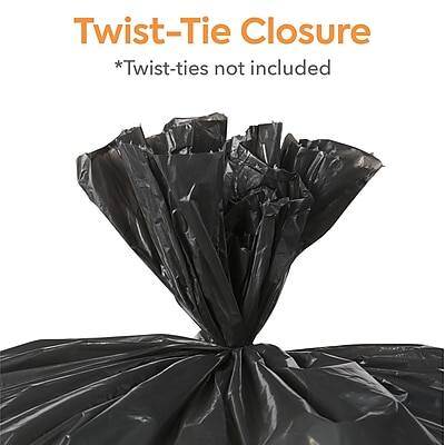Twist-Tie Closure  
*Twist-ties not included