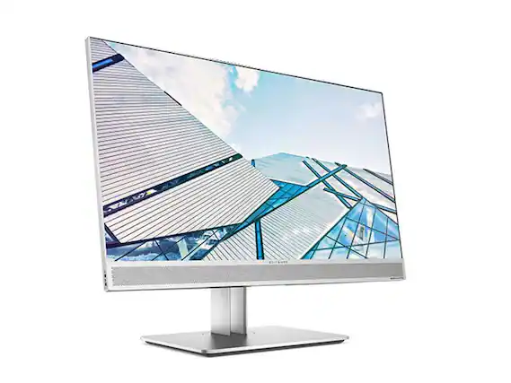 Front. HP - HP EliteDesk 800 G5-AIO i7-8700 3.2GHz, 16GB, 512GB NVMe, Win 11 Pro, 23.8" FHD, Webcam, Wi-Fi - Silver.